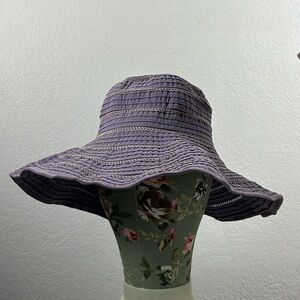 San Diego Hat Company Women Lilac Purple Sun Hat One Size Beach Casual